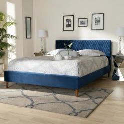 Coupon ⌛ Carson Carrington Ugglarpsdal Glamour Fabric Upholstered Bed ❤️