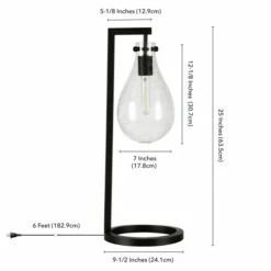 Best reviews of 🤩 Carson Carrington Salabacke Seeded Glass Table Lamp ✨ -Carson Carrington Sales unnamed file 8134