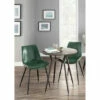 Budget 🎁 Carson Carrington Kantsjo Industrial Vintage Faux Leather Dining Chair (Set Of 2) Green 🛒 -Carson Carrington Sales unnamed file 817