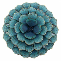 Wholesale 🧨 Carson Carrington Mjugg Teal Metal Flower Wall Art 🥰 -Carson Carrington Sales unnamed file 82