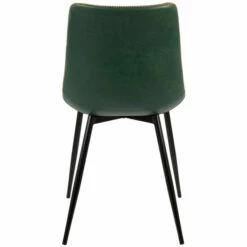 Budget 🎁 Carson Carrington Kantsjo Industrial Vintage Faux Leather Dining Chair (Set Of 2) Green 🛒 -Carson Carrington Sales unnamed file 822