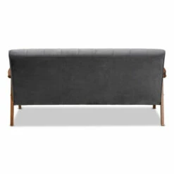 Buy 🥰 Carson Carrington Badarna Mid-century Modern Upholstered Sofa Blue 🤩 -Carson Carrington Sales unnamed file 8279