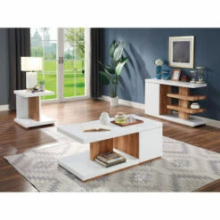 Wholesale 😍 Carson Carrington Paddal White And Brown 47-inch 6-shelf Sofa Table 😀 -Carson Carrington Sales unnamed file 8302