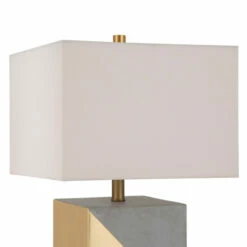 Outlet 🎉 Carson Carrington Saitaniemi Gold Dipped Concrete Table Lamp 🔥 -Carson Carrington Sales unnamed file 8359