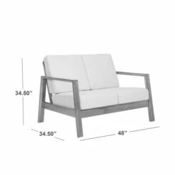 Cheap 🧨 Carson Carrington Horuphav Retro Exposed Wood Frame Loveseat Navy Blue Velvet 😀 -Carson Carrington Sales unnamed file 8379