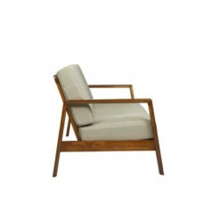 Cheap 🧨 Carson Carrington Horuphav Retro Exposed Wood Frame Loveseat Navy Blue Velvet 😀 -Carson Carrington Sales unnamed file 8380