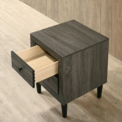 Discount 😍 Carson Carrington Kaalaslupa Contemporary 2-Drawer Nightstand White ✨ -Carson Carrington Sales unnamed file 8401