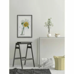Flash Sale 🌟 Carson Carrington Handmade Sunflower In Glass Vase II Framed Print 🎉 -Carson Carrington Sales unnamed file 8429