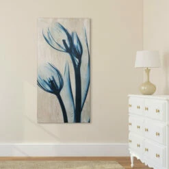 Best Sale 🧨 Carson Carrington Blue Tulip Giclee Wall Art 🔥 -Carson Carrington Sales unnamed file 8468
