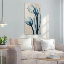 Best Sale 🧨 Carson Carrington Blue Tulip Giclee Wall Art 🔥 -Carson Carrington Sales unnamed file 8469