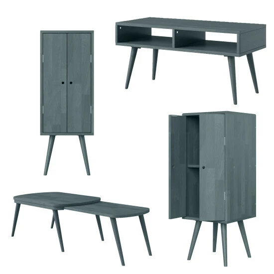Budget ๐งจ Carson Carrington Shorewood 4-piece Mid Century Modern Wood Vertical Cabinets, Nesting Cocktail Table And TV Stand Natural ๐ฏ 10 Budget ๐งจ Carson Carrington Shorewood 4-piece Mid Century Modern Wood Vertical Cabinets, Nesting Cocktail Table And TV Stand Natural ๐ฏ - Image 8
