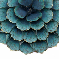 Wholesale 🧨 Carson Carrington Mjugg Teal Metal Flower Wall Art 🥰 -Carson Carrington Sales unnamed file 85
