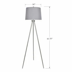 New ✔️ Carson Carrington Saerna 61.75-inch Plated Gold Floor Lamp Glossy White W/ Shade 🛒 -Carson Carrington Sales unnamed file 8508