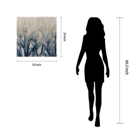 Deals ๐ Carson Carrington Blue Tulip Wall Art Giclee Printed Ahwood Wall Art ๐ 10 Deals ๐ Carson Carrington Blue Tulip Wall Art Giclee Printed Ahwood Wall Art ๐ - Image 8