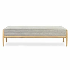 Cheap 🤩 Carson Carrington Lagaro Mid-Century 55-inch Bench - Width 55" X Depth 22" X Height 17" ✔️