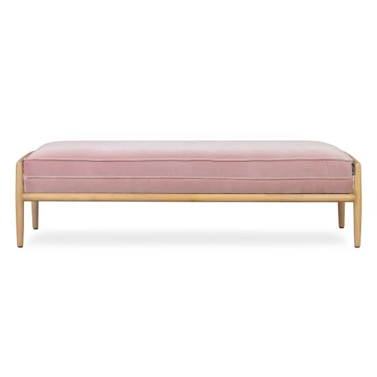 Cheap 🤩 Carson Carrington Lagaro Mid-Century 55-inch Bench - Width 55" X Depth 22" X Height 17" ✔️ 5 Cheap 🤩 Carson Carrington Lagaro Mid-Century 55-inch Bench - Width 55" X Depth 22" X Height 17" ✔️ - Image 3