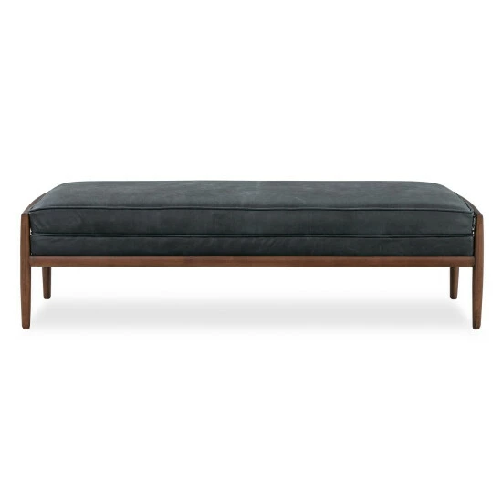 Cheap 🤩 Carson Carrington Lagaro Mid-Century 55-inch Bench - Width 55" X Depth 22" X Height 17" ✔️ 6 Cheap 🤩 Carson Carrington Lagaro Mid-Century 55-inch Bench - Width 55" X Depth 22" X Height 17" ✔️ - Image 4