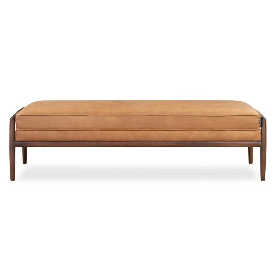Cheap 🤩 Carson Carrington Lagaro Mid-Century 55-inch Bench - Width 55" X Depth 22" X Height 17" ✔️ 7 Cheap 🤩 Carson Carrington Lagaro Mid-Century 55-inch Bench - Width 55" X Depth 22" X Height 17" ✔️ - Image 5