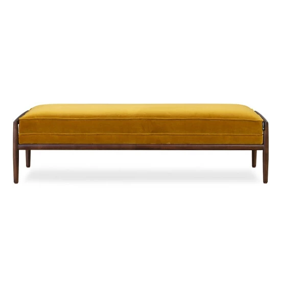 Cheap 🤩 Carson Carrington Lagaro Mid-Century 55-inch Bench - Width 55" X Depth 22" X Height 17" ✔️ 9 Cheap 🤩 Carson Carrington Lagaro Mid-Century 55-inch Bench - Width 55" X Depth 22" X Height 17" ✔️ - Image 7