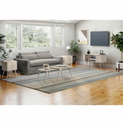 Hot Sale ✨ Carson Carrington Shorewood 4-Piece Mid Century Modern End Tables With Doors, Nesting Cocktail Table And Entertainment Cabinet Natural 🌟 -Carson Carrington Sales unnamed file 8630