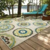 Best Sale 🎁 Carson Carrington Medallion Indoor/ Outdoor Area Rug Ivory/green ⌛ -Carson Carrington Sales unnamed file 864