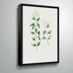 Budget 🎉 Carson Carrington 'Botanical II' Gallery Wrapped Floater-framed Canvas ⌛