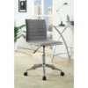 Budget 🤩 Carson Carrington Ornes Grey/ Chrome Contemporary Office Chair - 21" X 17.75" X 30.50" ✔️ -Carson Carrington Sales unnamed file 8690