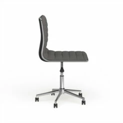 Budget 🤩 Carson Carrington Ornes Grey/ Chrome Contemporary Office Chair - 21" X 17.75" X 30.50" ✔️ -Carson Carrington Sales unnamed file 8692