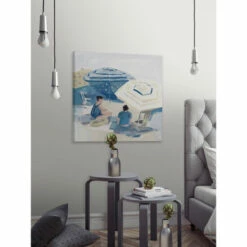 Wholesale 🎉 Carson Carrington 'Under The Shade' Painting Print On Wrapped Canvas 😍 -Carson Carrington Sales unnamed file 8708