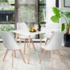Budget 😍 Carson Carrington Jude 5-piece Mid-century Modern Dining Set White 😉 2 Budget 😍 Carson Carrington Jude 5-piece Mid-century Modern Dining Set White 😉 -Carson Carrington Sales unnamed file 8718