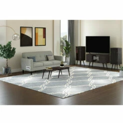 Outlet 🥰 Carson Carrington Shorewood 4-Piece Mid Century Modern Nesting Cocktail Table, Vertical Chests And Entertainment Cabinet Dark Brown ⭐