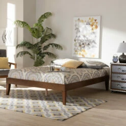 Budget ⭐ Carson Carrington Bakarekulla Mid-century Modern Platform Bed Frame 🛒 -Carson Carrington Sales unnamed file 8752