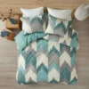 Budget 🛒 Carson Carrington Ogre Aqua Cotton Printed Duvet Cover 3-piece Set 🎁 -Carson Carrington Sales unnamed file 8790
