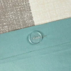 Budget 🛒 Carson Carrington Ogre Aqua Cotton Printed Duvet Cover 3-piece Set 🎁 -Carson Carrington Sales unnamed file 8796