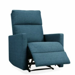 Buy 👍 Carson Carrington Skorping Blue Power Wall Hugger Recliner Chair With USB Port 😉 -Carson Carrington Sales unnamed file 883