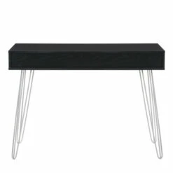 Buy 🌟 Carson Carrington Hurup Chevron Entryway Table/Desk Black 😉 -Carson Carrington Sales unnamed file 8890