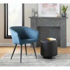 Best reviews of 💯 Carson Carrington Clemens Upholstered Accent Chair Green Corduroy ⭐