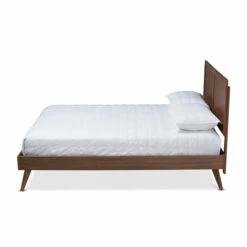 Cheapest 😉 Carson Carrington Ulvsta Mid-century Walnut Wood Platform Bed 🔔 -Carson Carrington Sales unnamed file 890