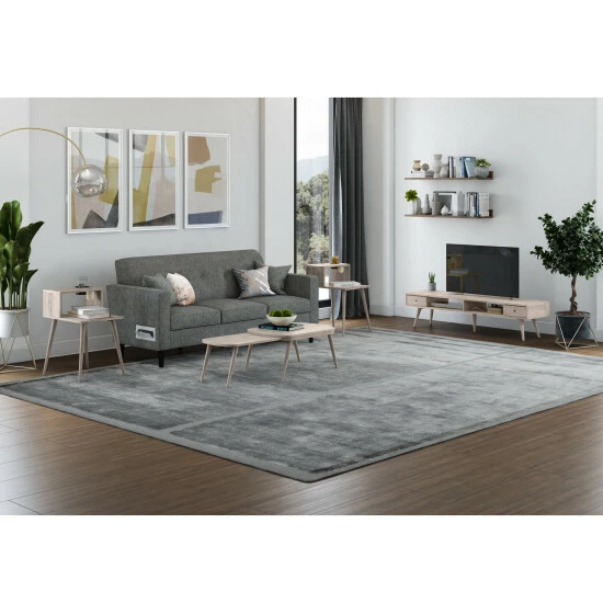 Brand new โ๏ธ Carson Carrington Shorewood 4-piece Mid Century Modern Wood End Tables, Nesting Cocktail Table And TV Stand Dark Brown ๐ 6 Brand new โ๏ธ Carson Carrington Shorewood 4-piece Mid Century Modern Wood End Tables, Nesting Cocktail Table And TV Stand Dark Brown ๐ - Image 4