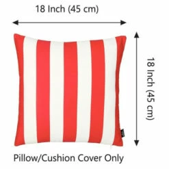 New 🤩 Carson Carrington Red Stripes 18-inch Throw Pillow Cover 💯 -Carson Carrington Sales unnamed file 8932