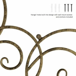 Budget 🌟 Carson Carrington Geometric Scrolled Circles Wall Decor 🥰 -Carson Carrington Sales unnamed file 8968