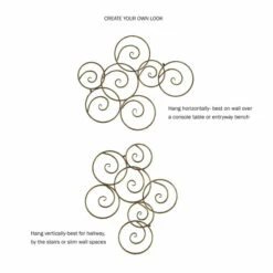 Budget 🌟 Carson Carrington Geometric Scrolled Circles Wall Decor 🥰 -Carson Carrington Sales unnamed file 8969