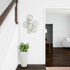 Budget 🌟 Carson Carrington Geometric Scrolled Circles Wall Decor 🥰 -Carson Carrington Sales unnamed file 8971