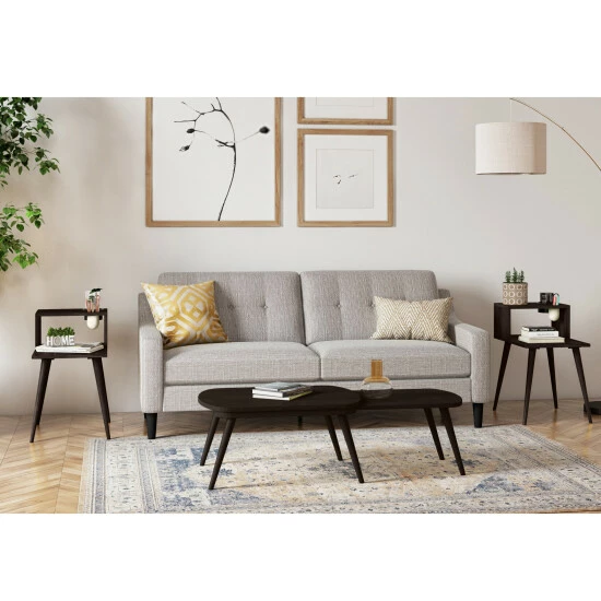 Best deal ๐ Carson Carrington Shorewood 3-piece Mid Century Modern Wood End Tables With Shelf And Nesting Cocktail Table Dark Brown ๐ 7 Best deal ๐ Carson Carrington Shorewood 3-piece Mid Century Modern Wood End Tables With Shelf And Nesting Cocktail Table Dark Brown ๐ - Image 5