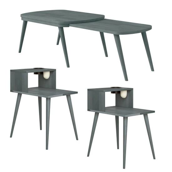 Best deal ๐ Carson Carrington Shorewood 3-piece Mid Century Modern Wood End Tables With Shelf And Nesting Cocktail Table Dark Brown ๐ 9 Best deal ๐ Carson Carrington Shorewood 3-piece Mid Century Modern Wood End Tables With Shelf And Nesting Cocktail Table Dark Brown ๐ - Image 7