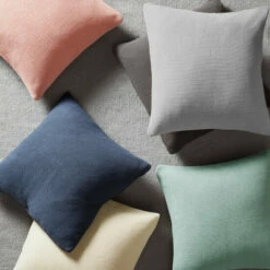 Cheap ⭐ Carson Carrington Jekabpils Knit Knitted Euro Pillow Cover Indigo ⭐