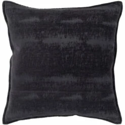 Discount 🔥 Carson Carrington Tass Midnight Blue Solid Chenille Throw Pillow (22" X 22") 😉