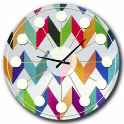 Cheapest 🔔 Carson Carrington Tomming 'Geometrical Retro Design III' Mid-Century Wall Clock ❤️ -Carson Carrington Sales unnamed file 9017