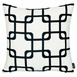 Cheapest 🎁 Carson Carrington Geometric Black Squares 18-inch Throw Pillow Cover ✨ -Carson Carrington Sales unnamed file 9044