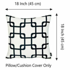 Cheapest 🎁 Carson Carrington Geometric Black Squares 18-inch Throw Pillow Cover ✨ -Carson Carrington Sales unnamed file 9047